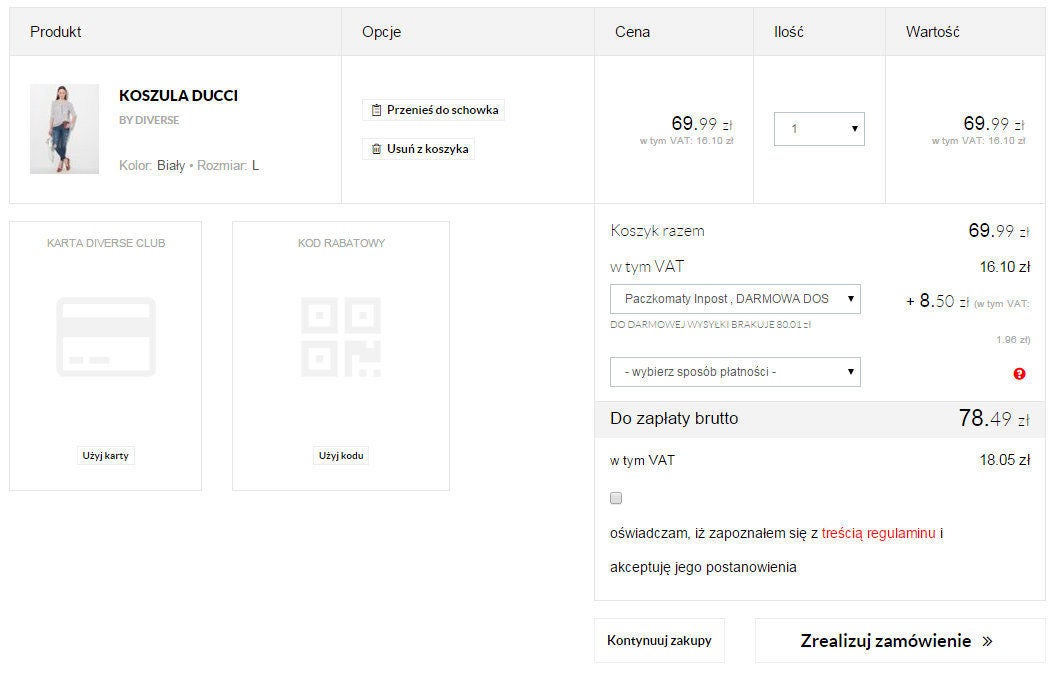 Diverse promocje