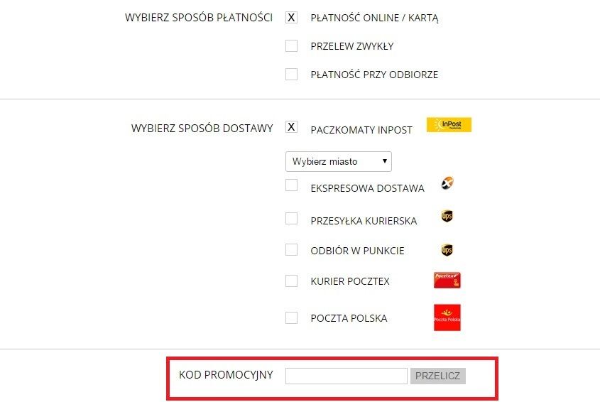 Unisono kod rabatowy