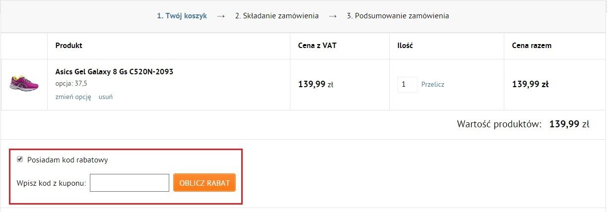 Butyjana kod rabatowy