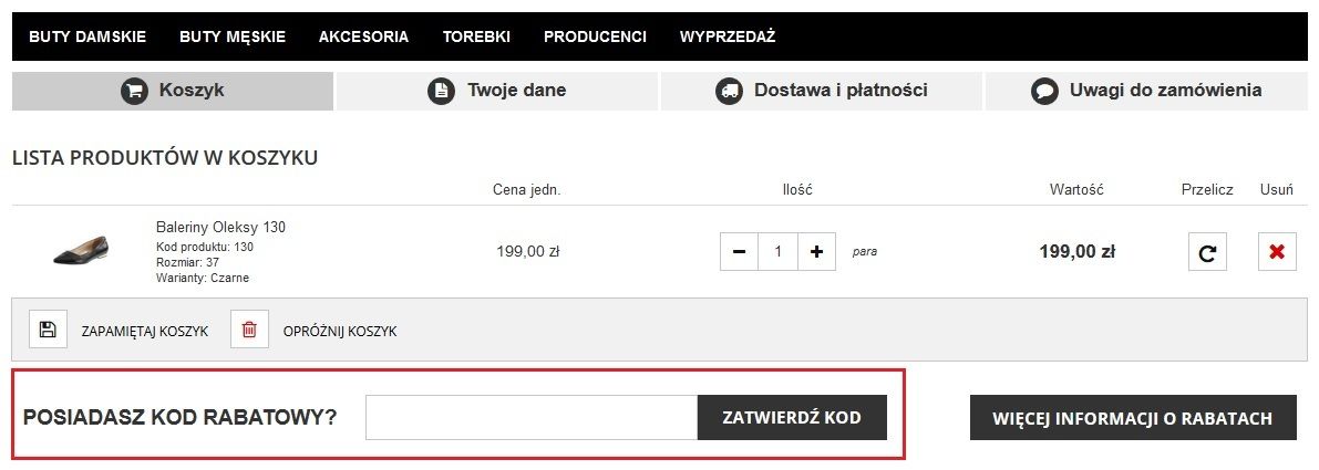 CoZaButy kod rabatowy