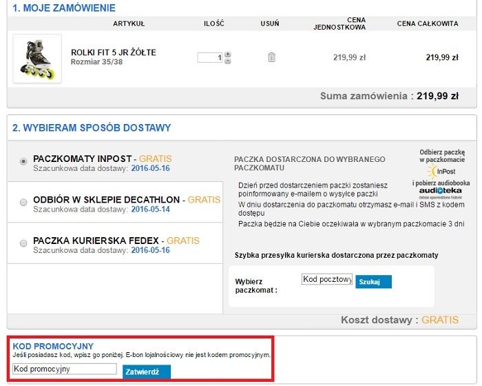 decathlon promocja