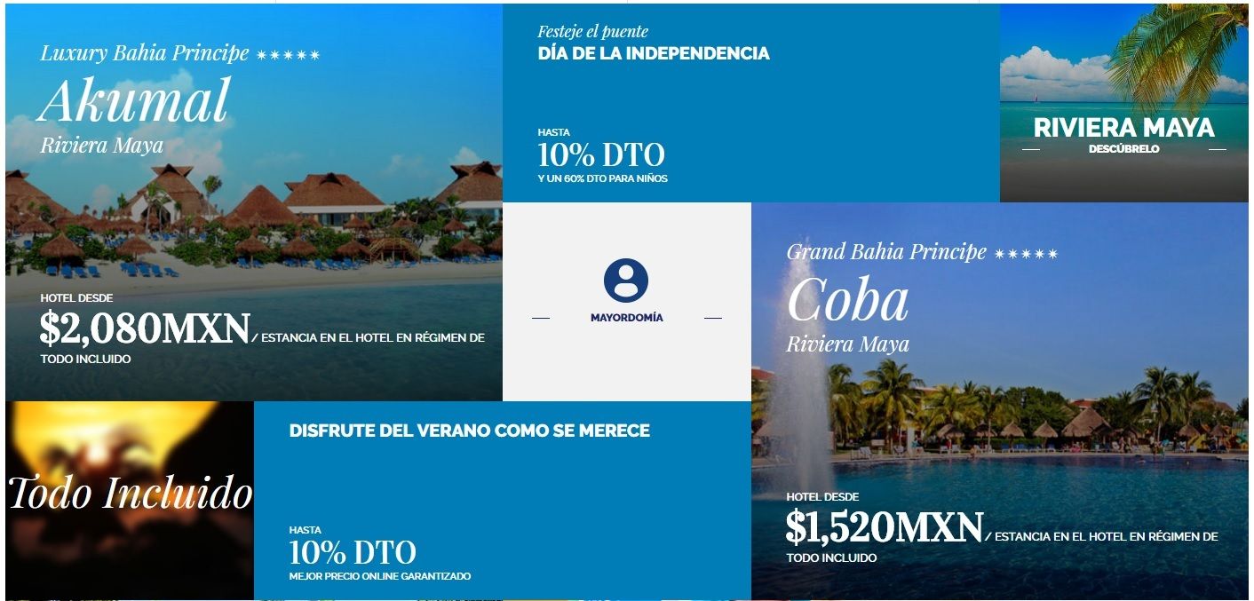 Codigo descuento bahia principe ofertas bahia principe