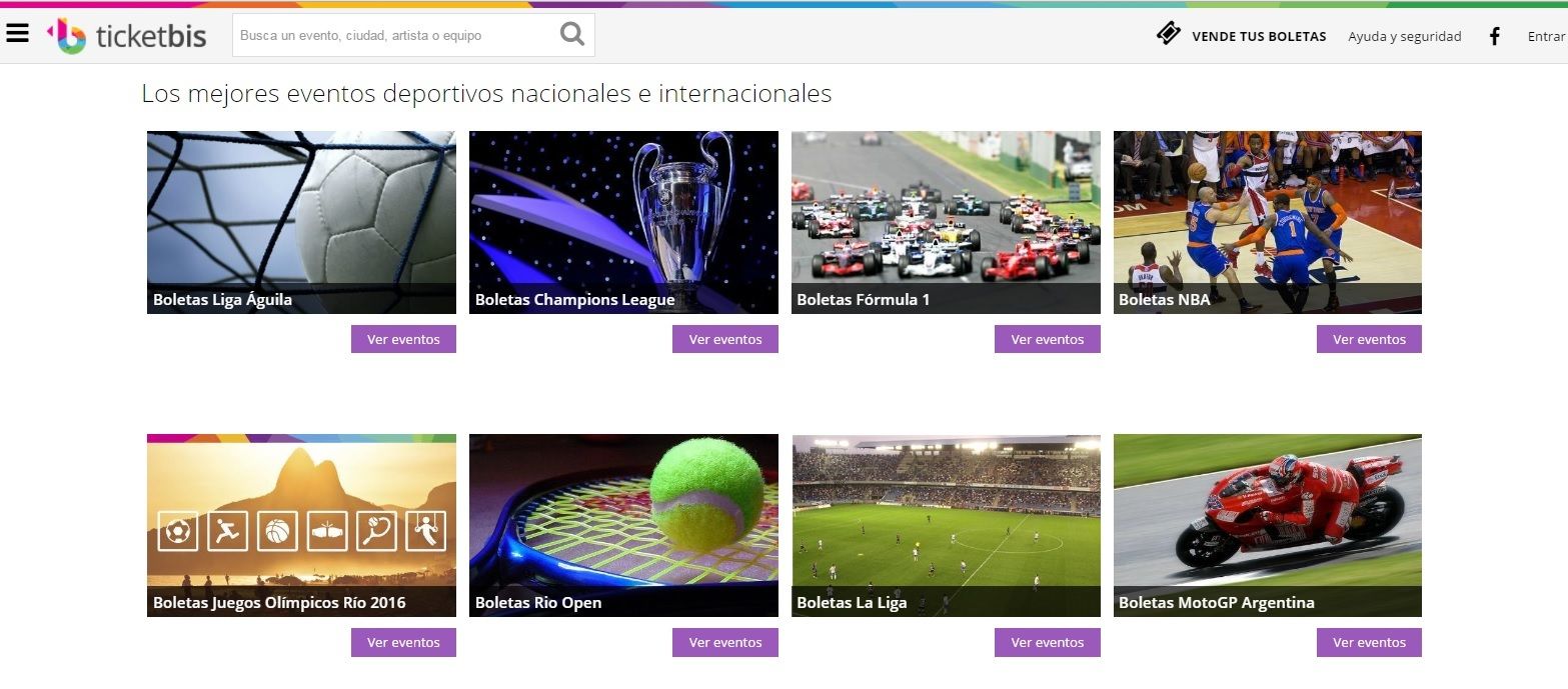 ofertas Ticketbis Colombia codigo descuento Ticketbis