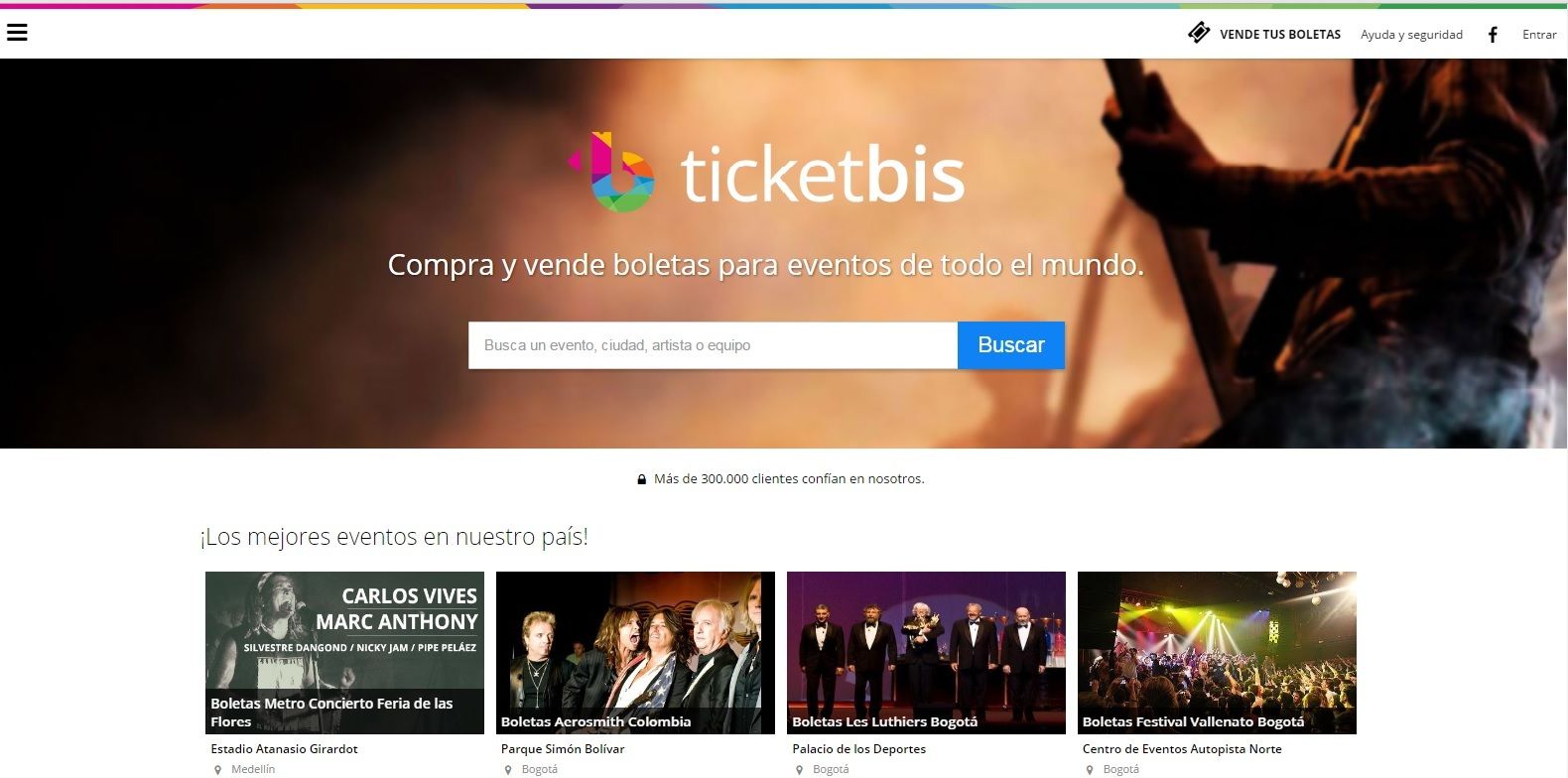 ofertas Ticketbis Colombia codigo descuento Ticketbis