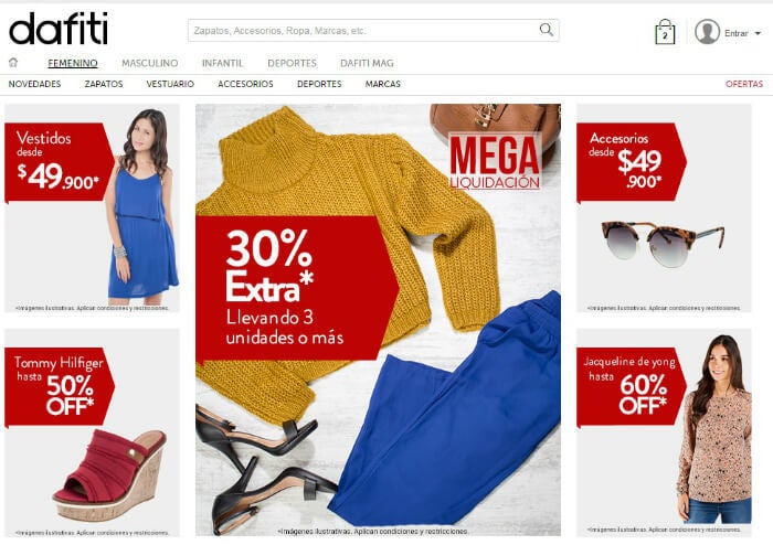 cupon Dafiti Dafiti descuentos