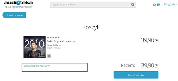 Audioteka kupon jak wykorzystac