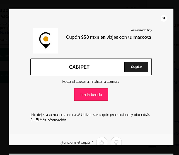 promociones cabify como usar código cabify