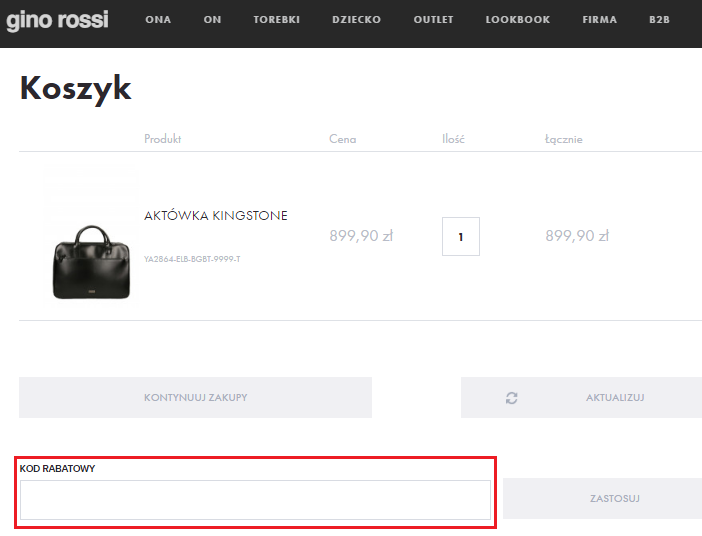 Gino Rossi promocje jak wykorzystac kod kupon pl