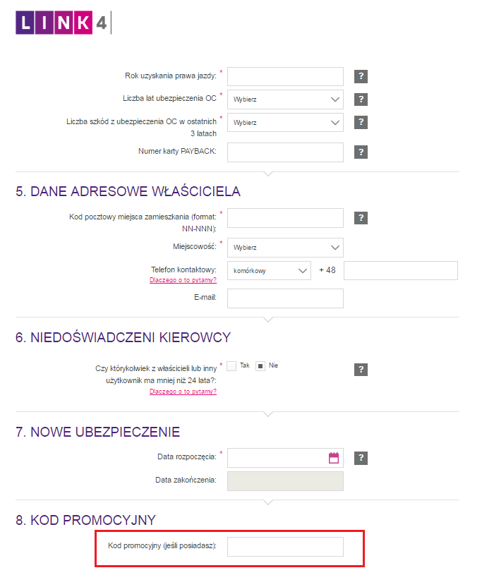 Link4 zniżki