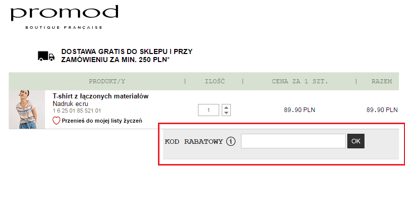 Promod oferta jak wykorzystac
