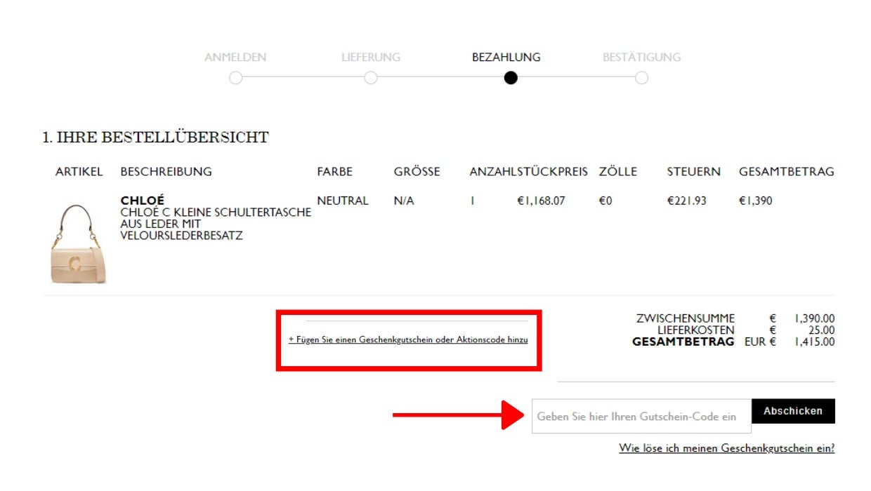 NET-A-PORTER Gutschein