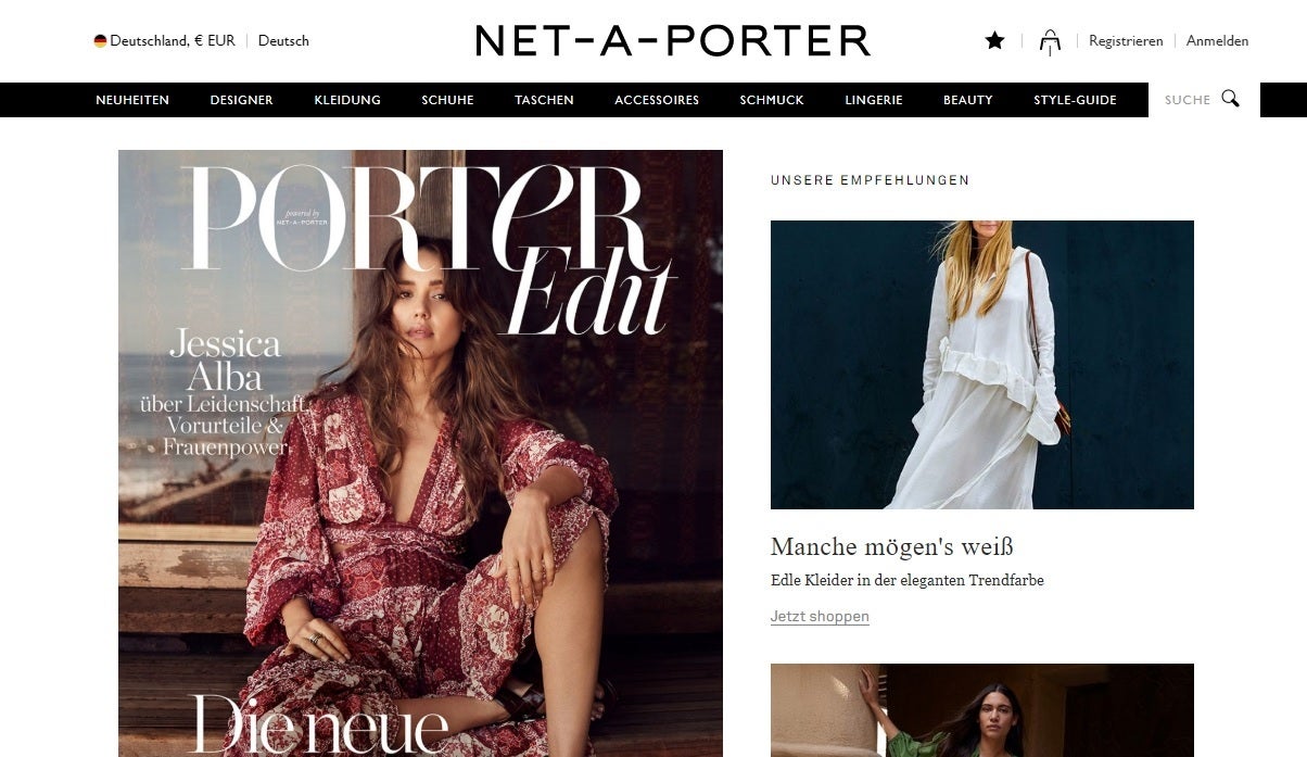 NET-A-PORTER Gutscheincode