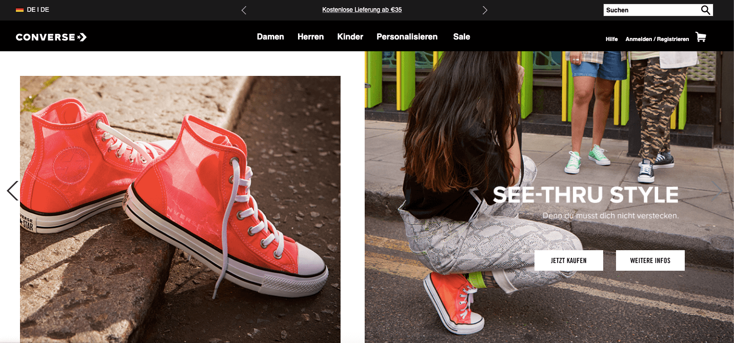 Converse Gutschein